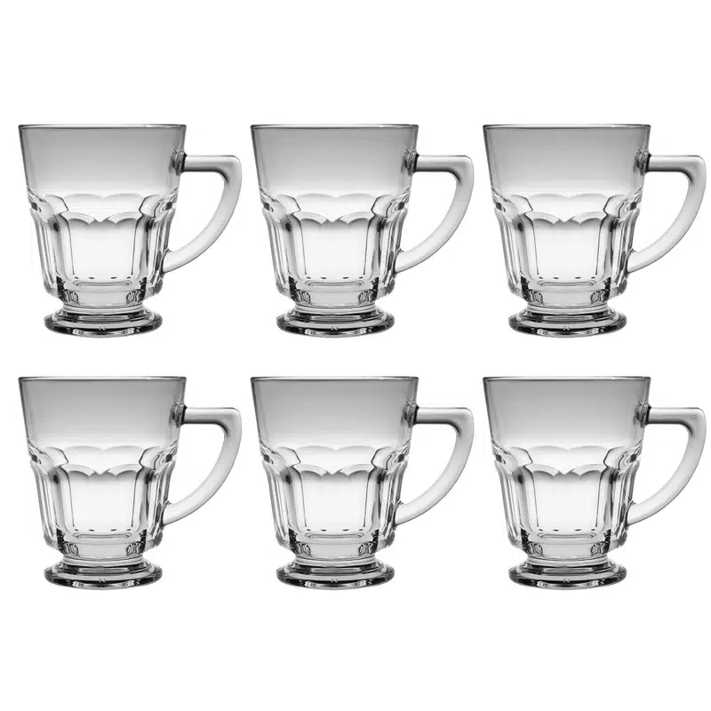 1398840 <strong>لیوان چای خوری طرح کازابلانکا مدل پایه دار</strong> لیوانی با کیفیت بسیار بالا و زیبا  با ظرافتی خاص و شیک ولی همچنان با طرحی سنتی و اشرافی ذهن را به دربار پادشاهان دوره عثمانی میبرد! لیوانی با قابلیت تحمل گرمای مناسب برای انواع نوشیدنی های سرد و گرم در میهمانی های شما می باشد! لیوان چای خوری طرح کازابلانکا مدل پایه دار بسته 6 عددی